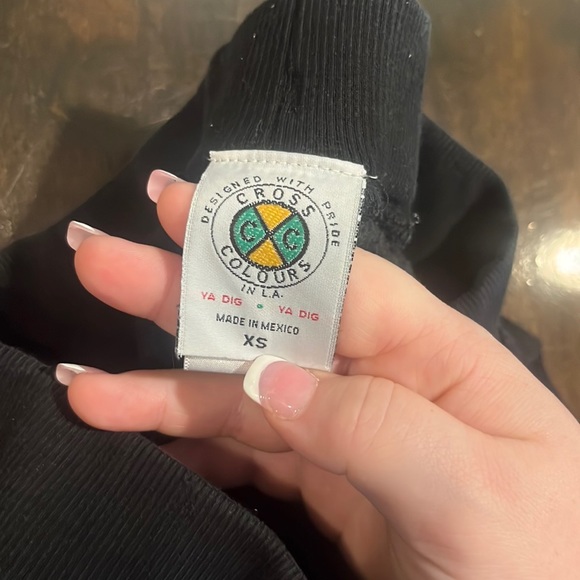 Cross Colours Unity Black Jogger Sweatpants XS - Picture 3 of 8